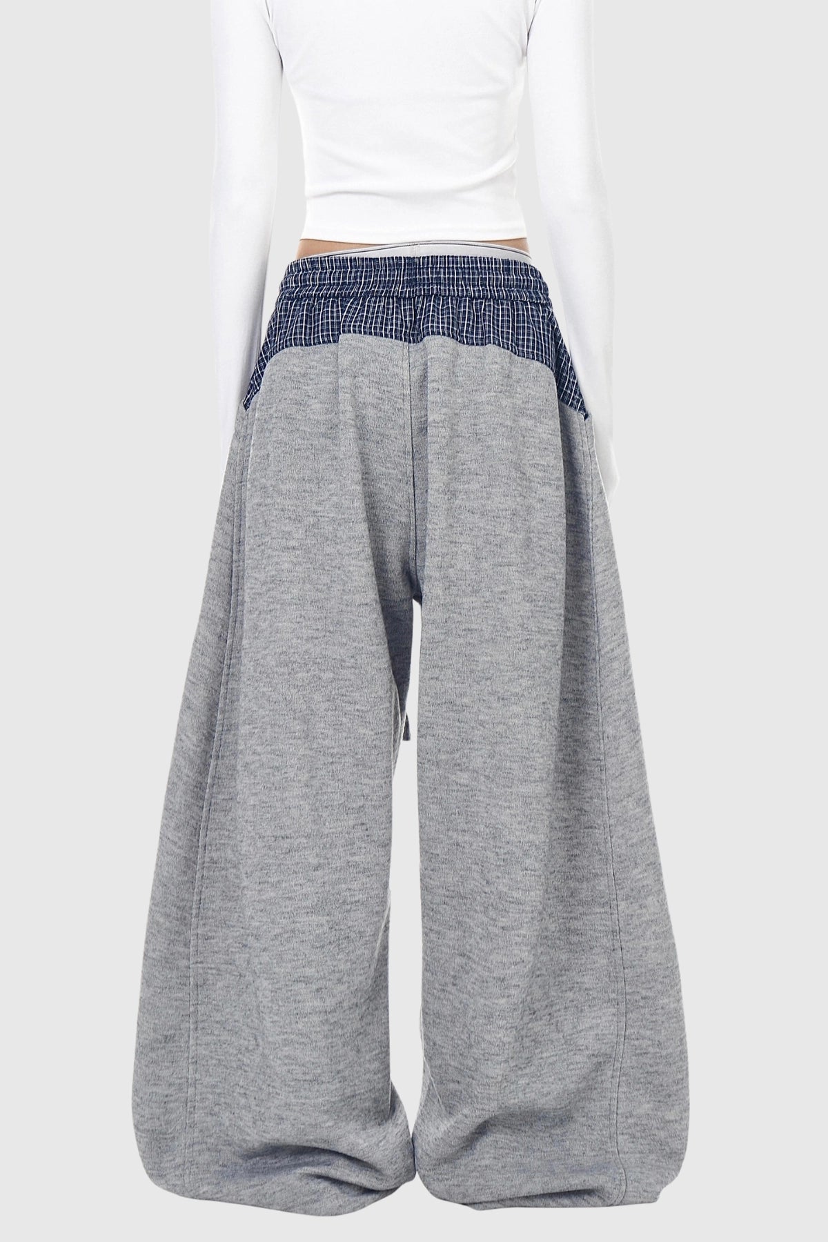 Grey Volume Pant