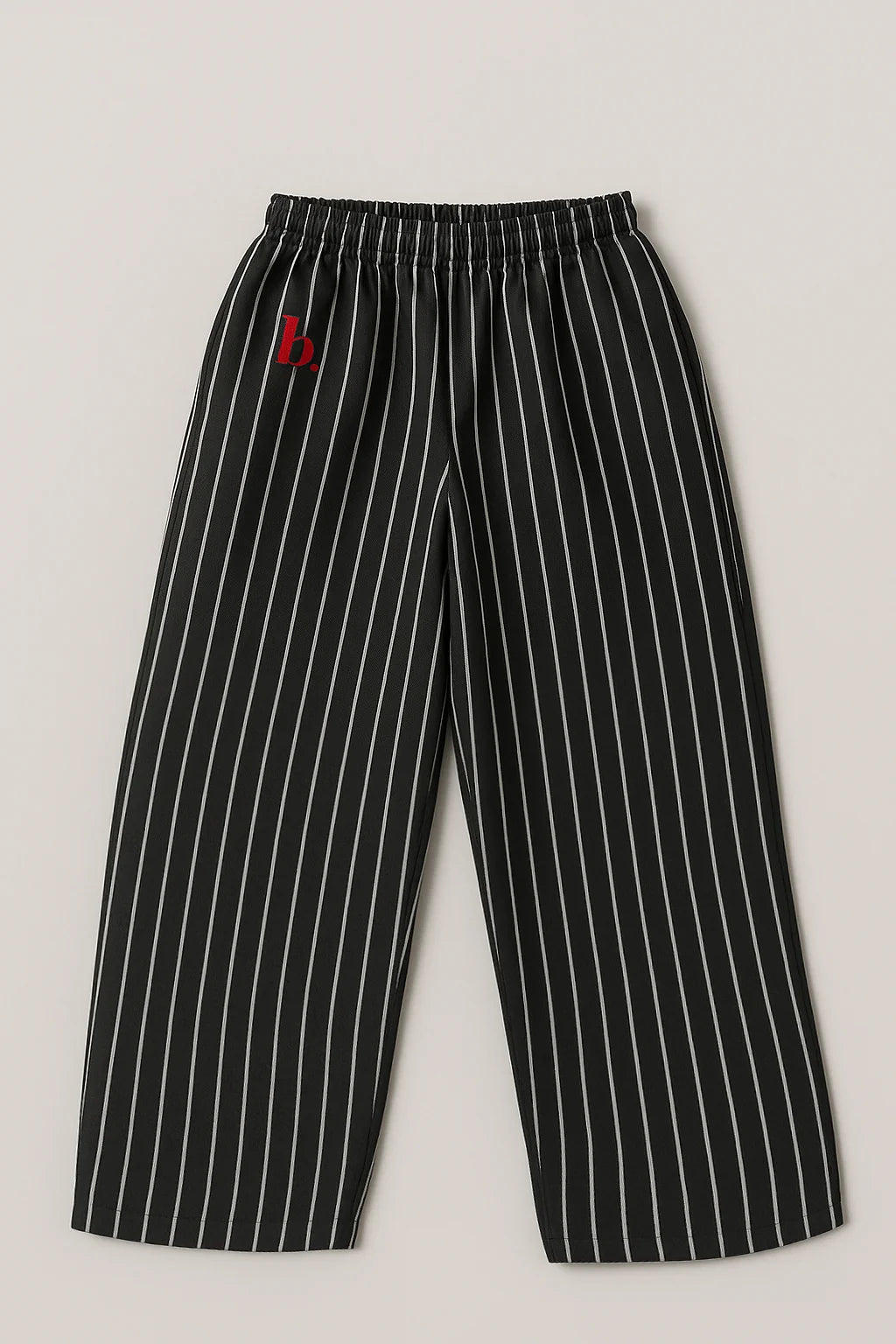 Pinstripe Wide Leg Trouser